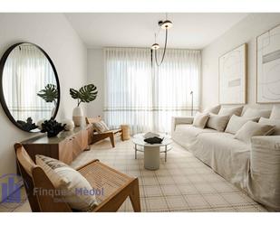 Living room of Flat for sale in  Tarragona Capital  with Air Conditioner, Parquet flooring and Terrace