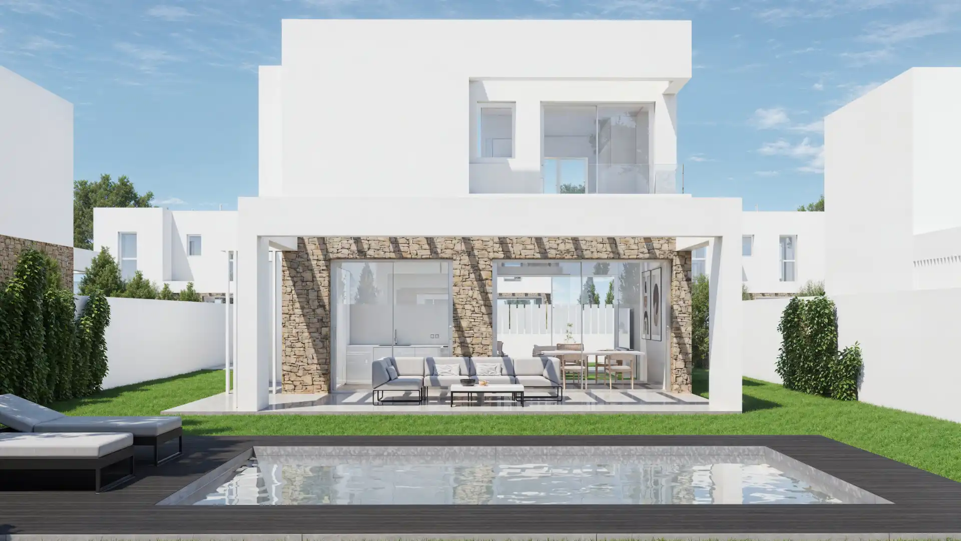 Chalet de obra nueva con terraza en venta en Camino del Rincón, imagen 6