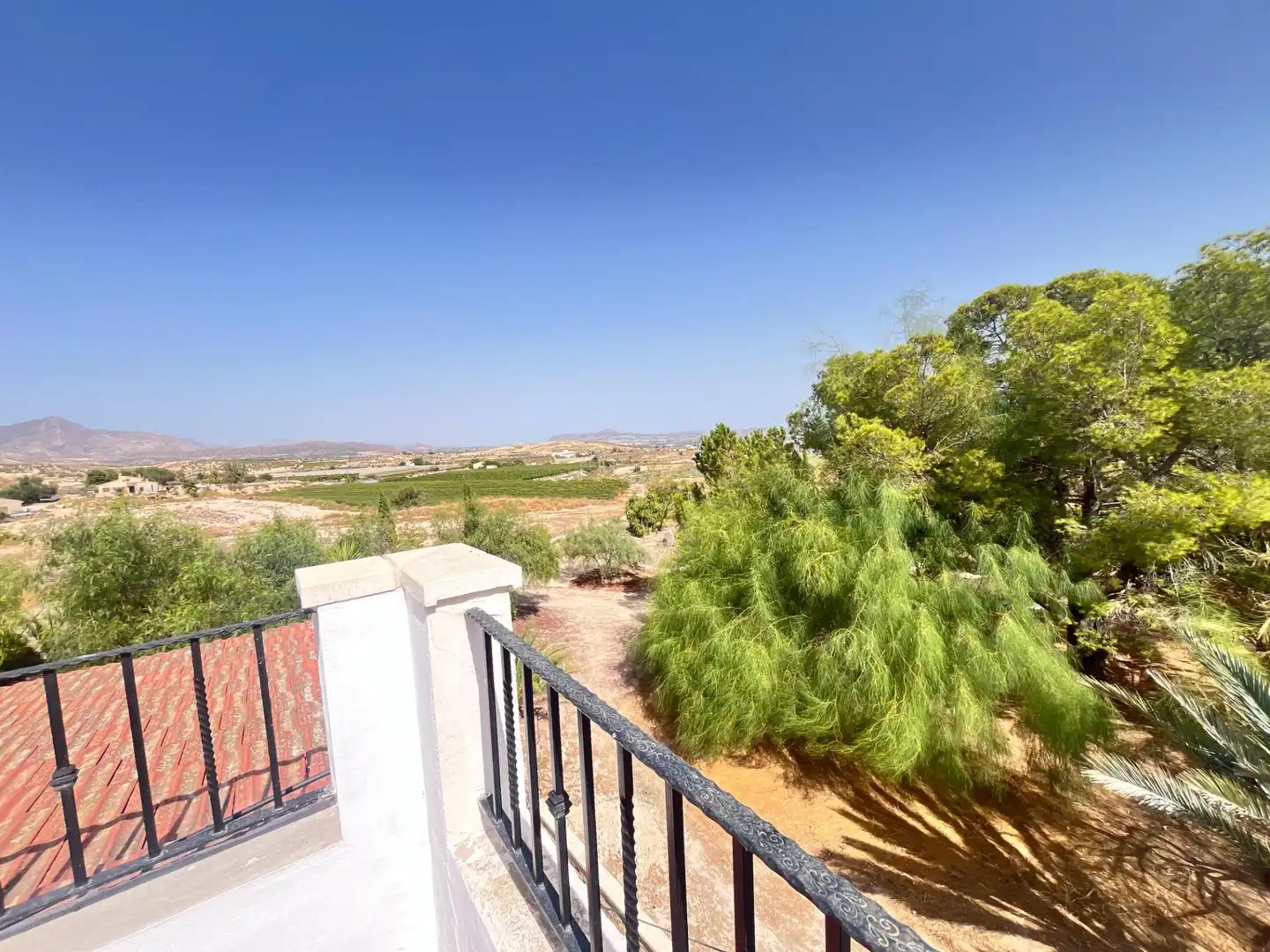 Terraza de Finca rústica en venta en Novelda con Aire acondicionado, Calefacción y Jardín privado