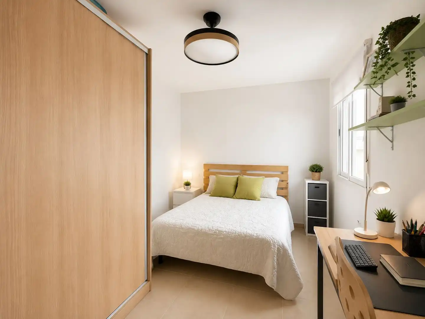 Schlafzimmer von Maisonette zum Verkauf in Murcia mit Klimaanlage, Heizung und Terrasse