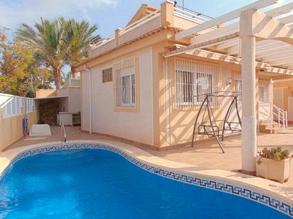 Piscina de Casa o xalet en venda en Pilar de la Horadada amb Aire condicionat, Terrassa i Piscina