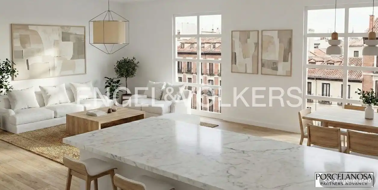 Kitchen of Flat for sale in Santander  with Heating and Balcony