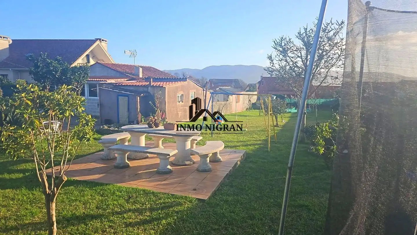Jardín de Casa o chalet en venta en Nigrán