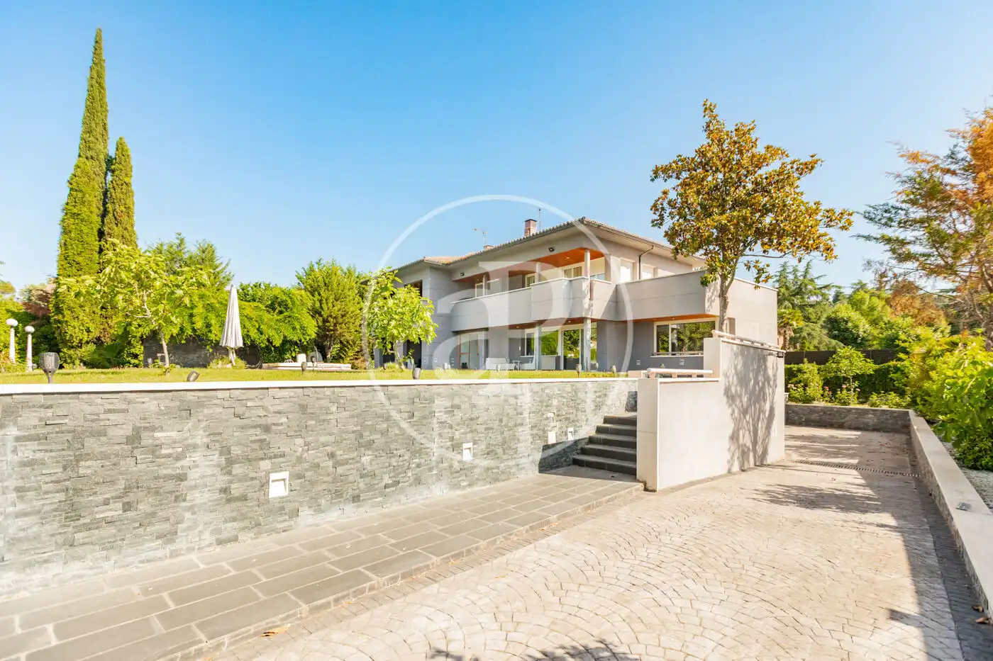 Vista exterior de Casa o chalet en venta en Fuente del Fresno con Aire acondicionado, Calefacción y Jardín privado