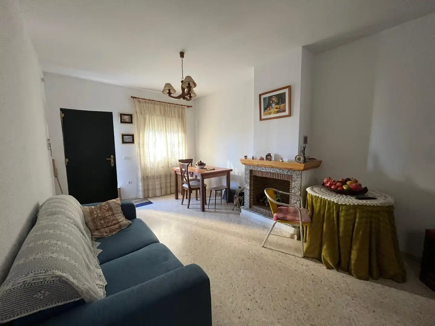Sala d'estar de Casa adosada en venda en San Bartolomé de la Torre