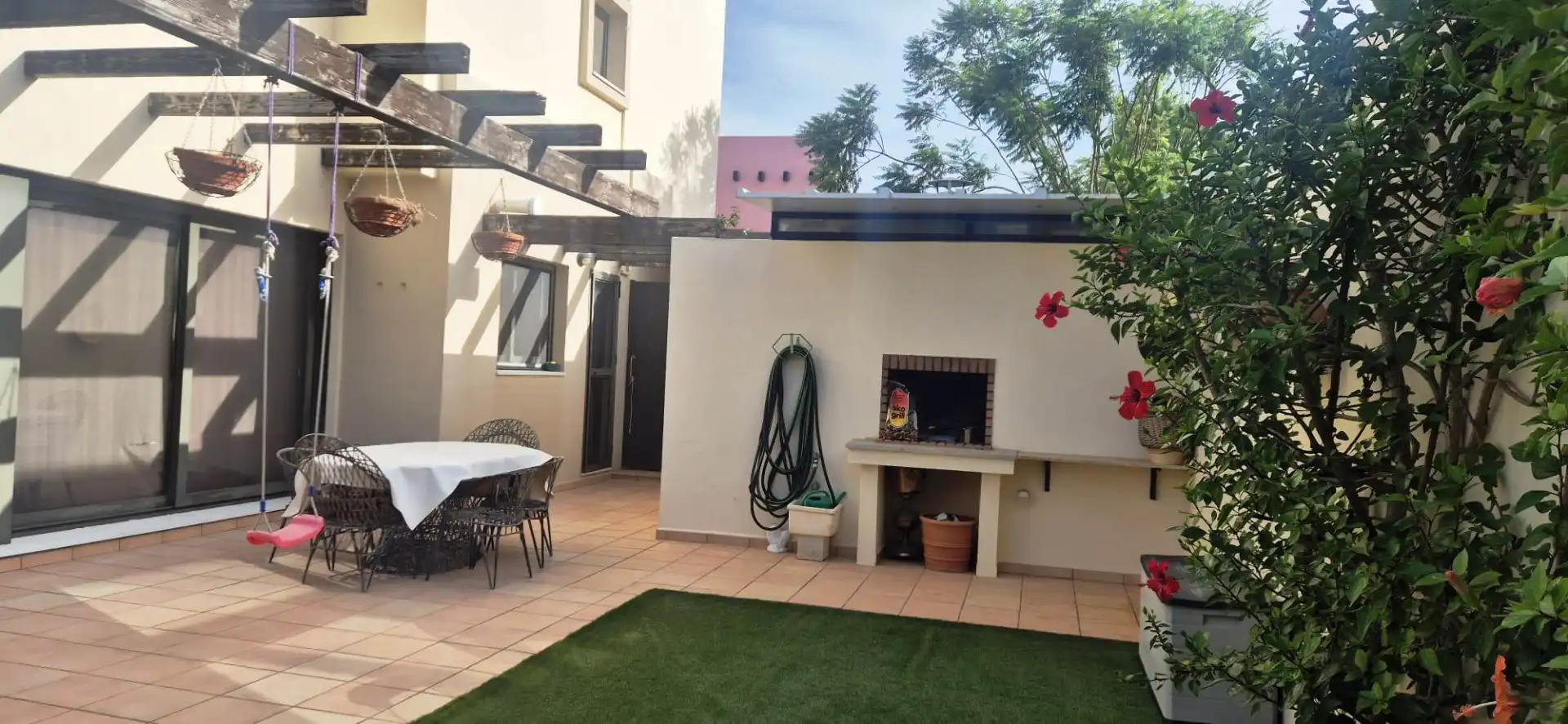Terraza de Casa adosada en venta en Puerto Real con Aire acondicionado, Jardín privado y Parquet