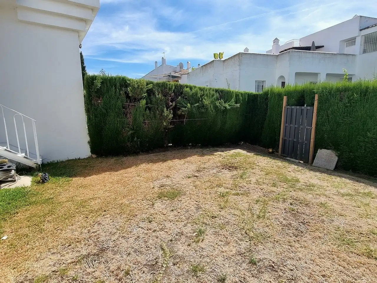 Jardí de Apartament en venda en Estepona amb Aire condicionat, Terrassa i Piscina