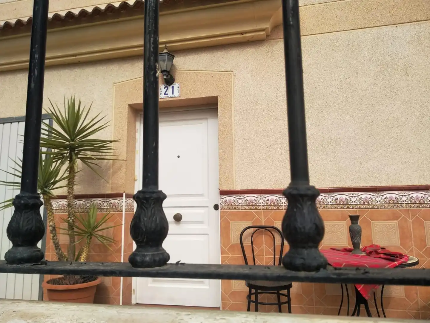 Terraza de Casa adosada en venta en Bujalance