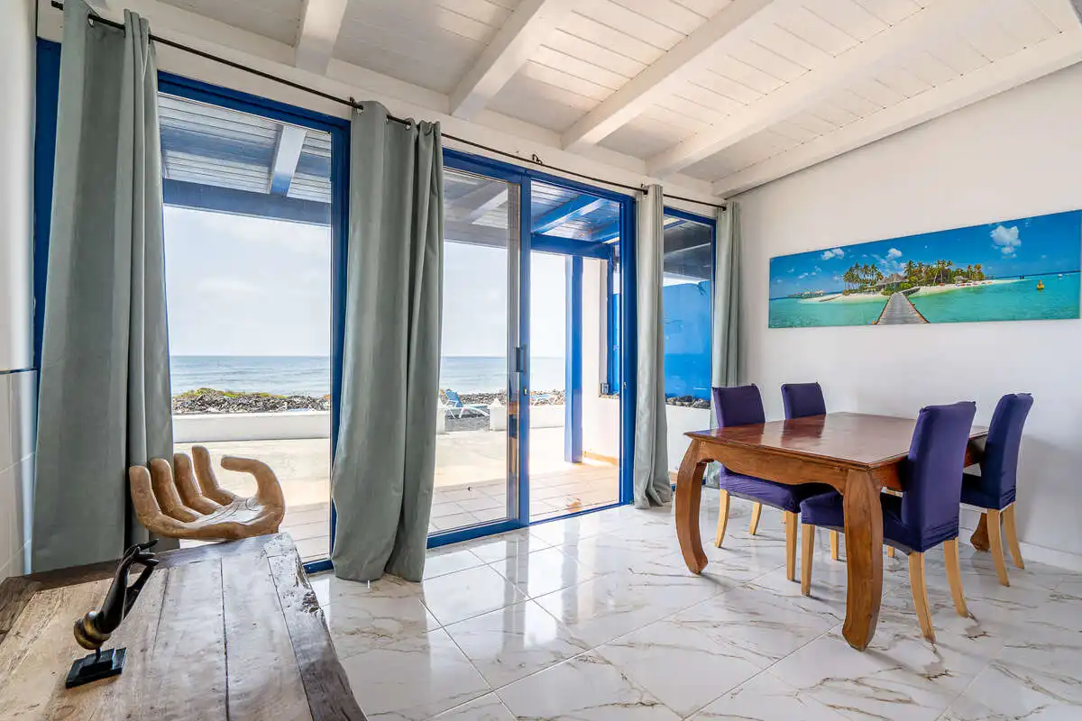 Esszimmer von Wohnungen zum Verkauf in Haría mit Terrasse und Möbliert
