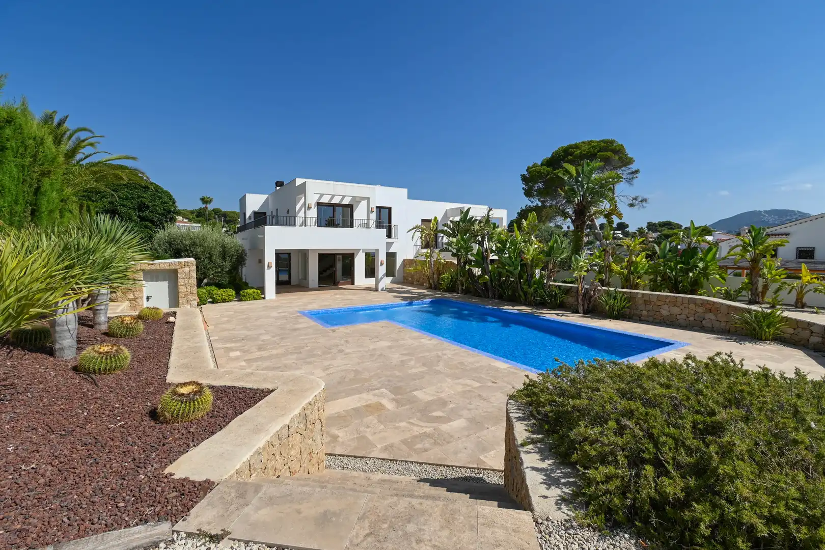 Exterior view of Houses for sale in Moraira  with Private garden, Terrace and Swimming Pool