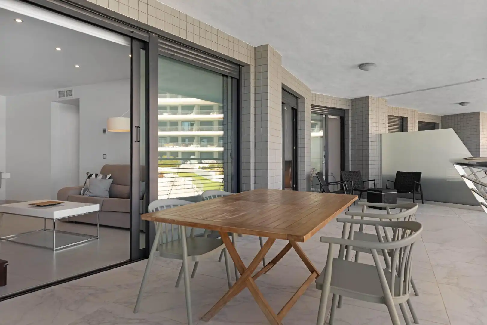 Terrassa de Apartament en venda en Elche / Elx amb Aire condicionat, Calefacció i Jardí privat