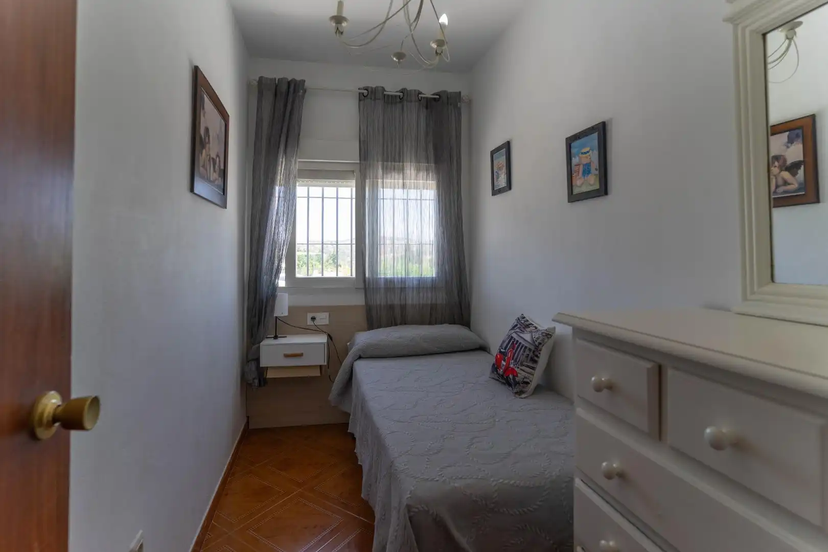 Schlafzimmer von Einfamilien-Reihenhaus zur Miete in Alhaurín El Grande mit Terrasse und Möbliert