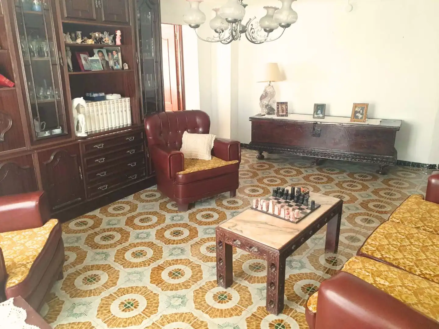 Wohnzimmer von Country house zum Verkauf in Atea mit Heizung, Terrasse und Abstellraum