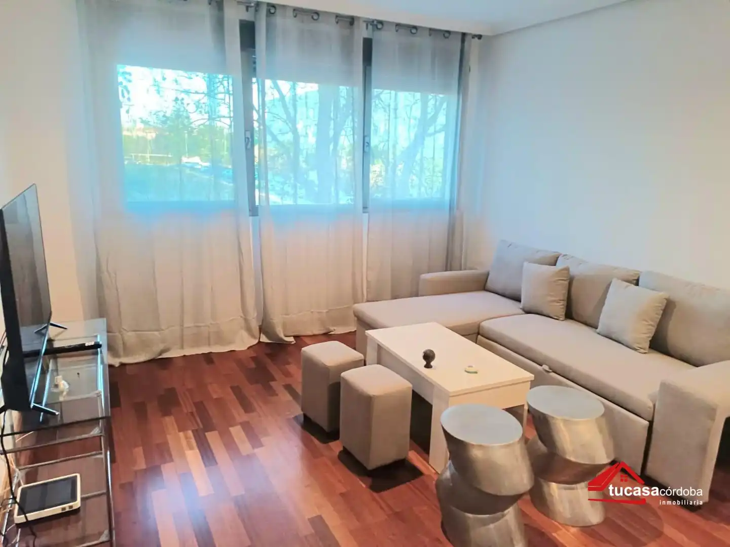 Living room of Flat for sale in Córdoba  with Air Conditioner, Storage room and Community pool