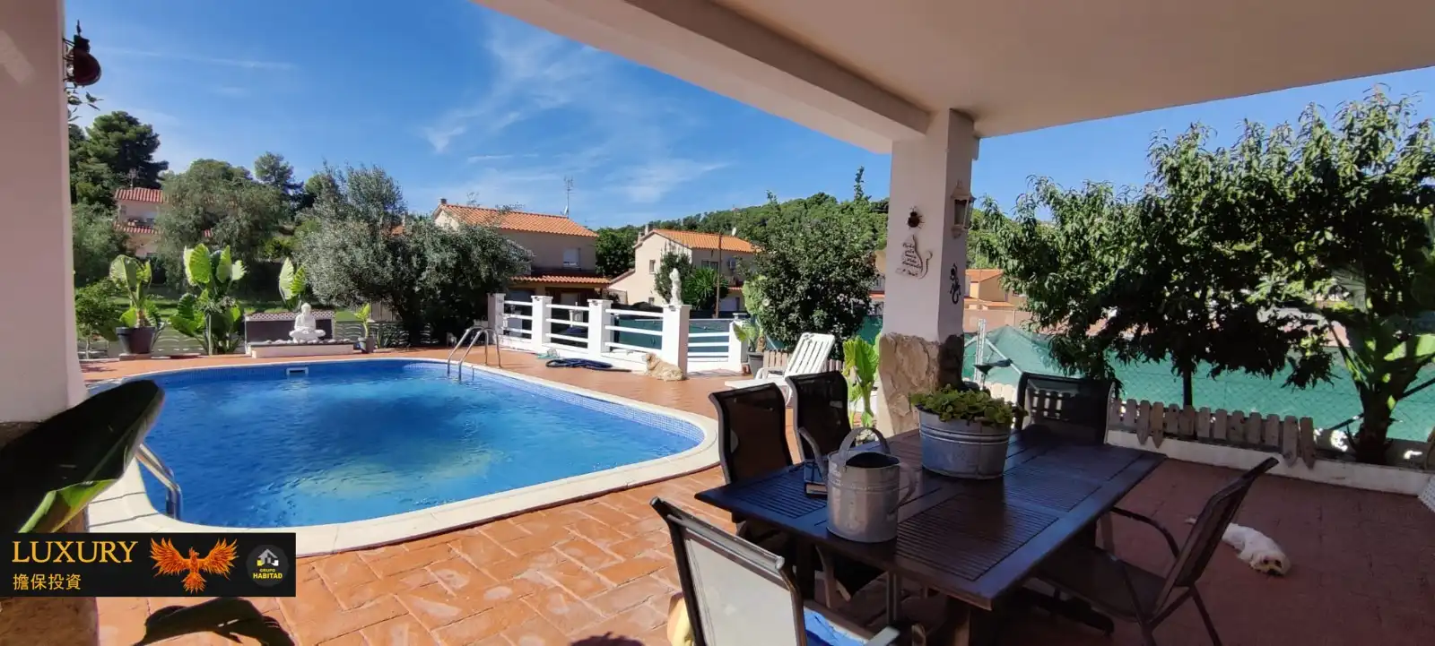 Piscina de Casa o chalet en venta en Cunit con Aire acondicionado, Calefacción y Jardín privado