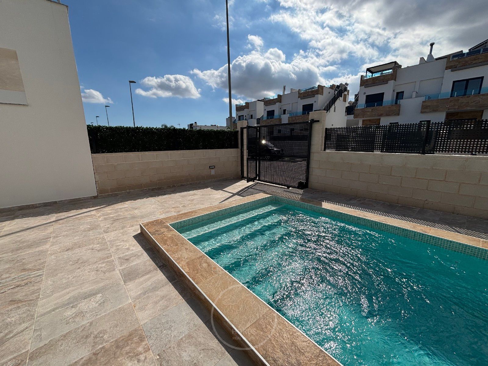 Swimming pool of House or chalet for sale in Polop  with Air Conditioner, Heating and Terrace