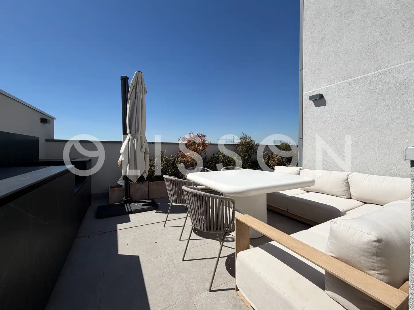Terraza de Piso de alquiler en Madrid con Aire acondicionado, Calefacción y Terraza