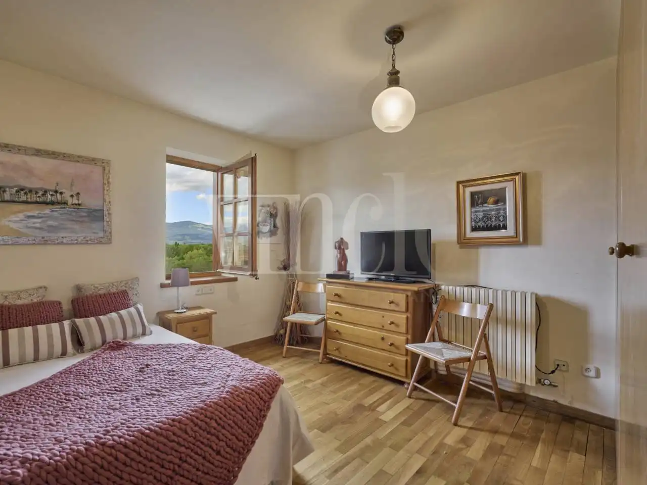 Bedroom of Detached homes for sale in Puigcerdà  with Heating, Parquet flooring and Terrace
