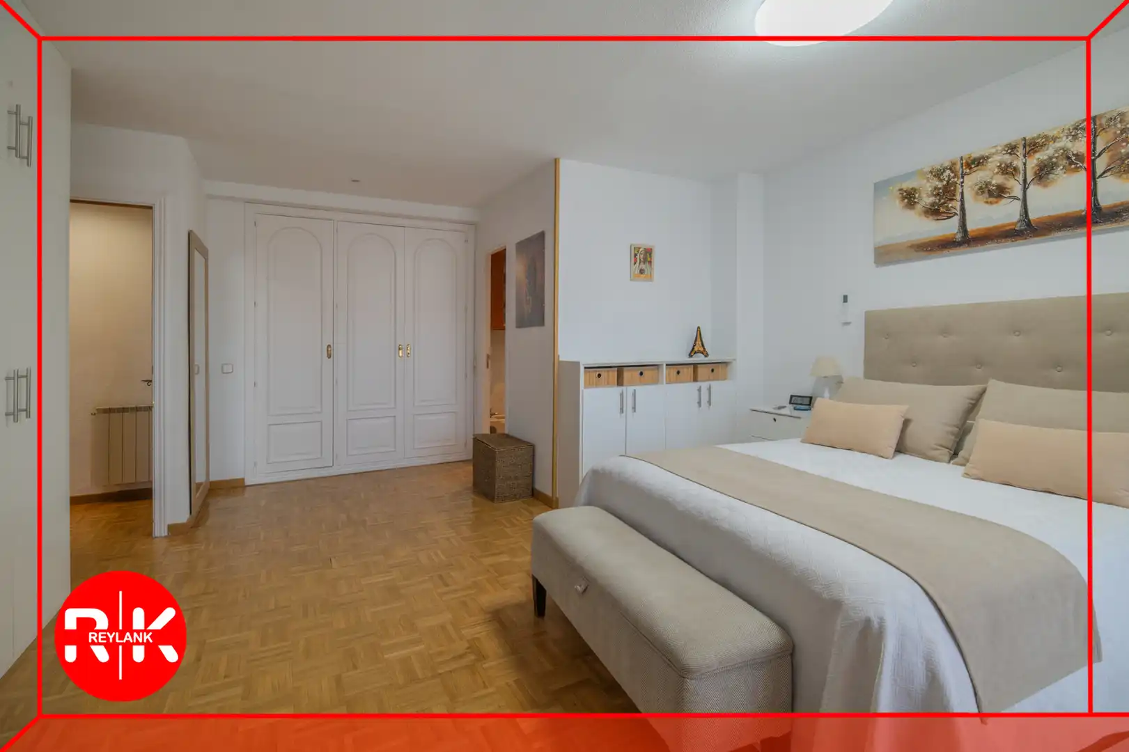 Bedroom of Flat for sale in Torrejón de Ardoz  with Air Conditioner, Heating and Private garden