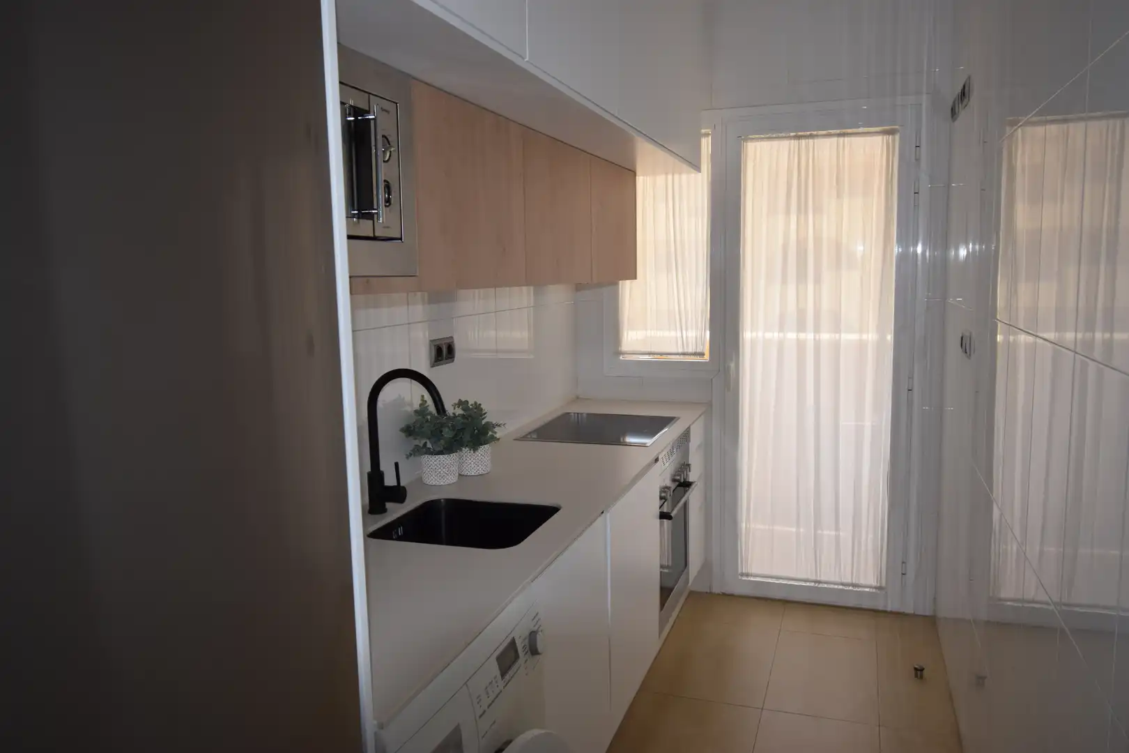 Küche von Wohnungen zum Verkauf in Los Alcázares mit Klimaanlage, Heizung und Terrasse