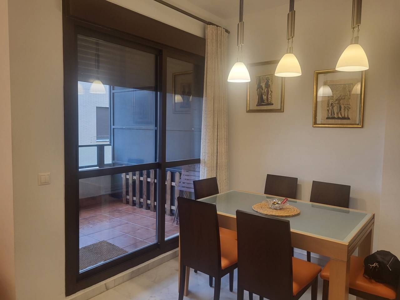 Dining room of Attic to rent in Mairena del Aljarafe  with Air Conditioner, Heating and Terrace