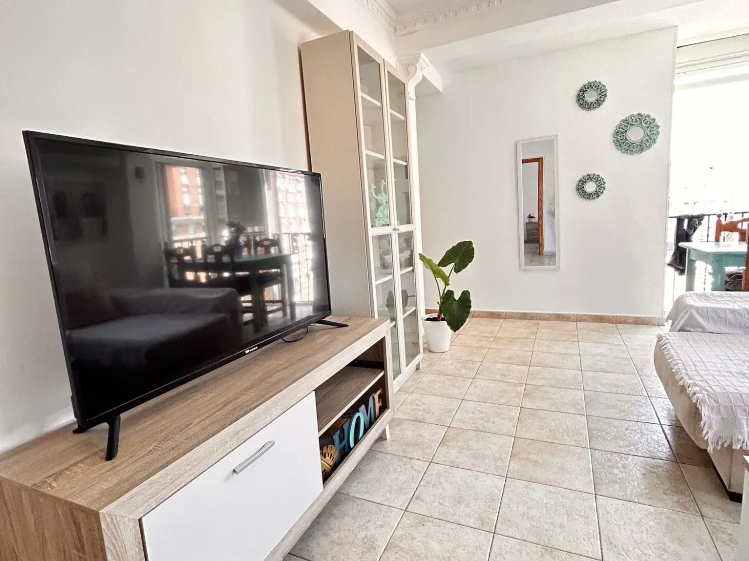 Sala d'estar de Pis en venda en Málaga Capital amb Aire condicionat, Moblat i Rentadora