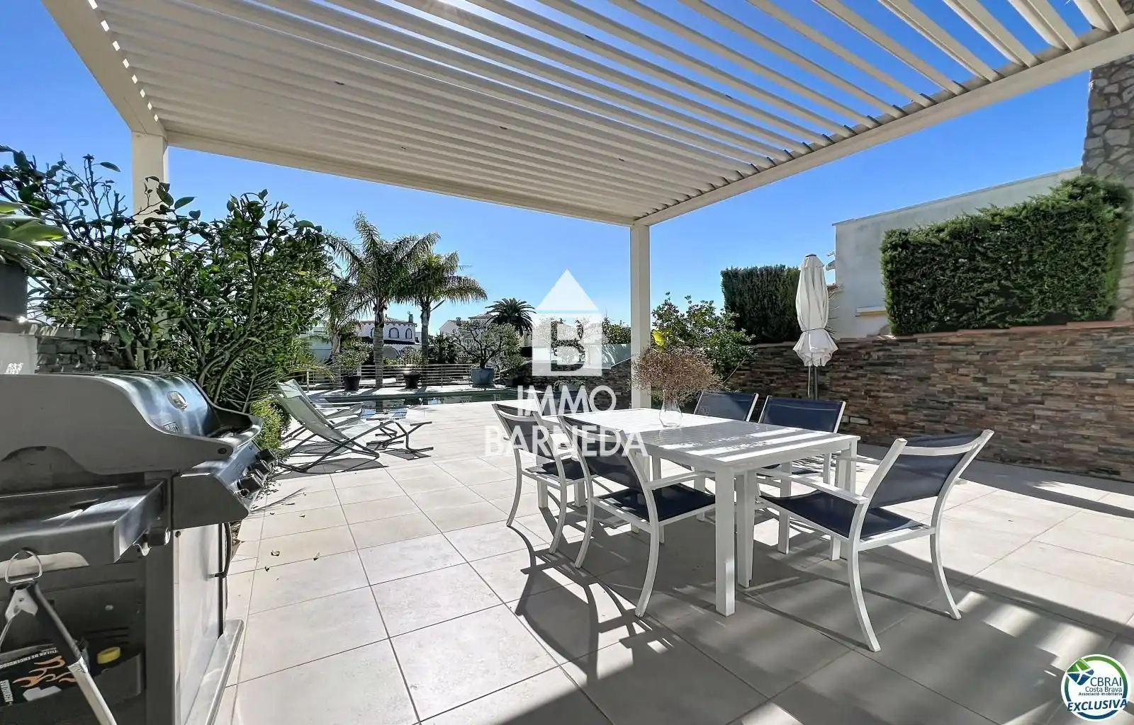 Terraza de Casa o chalet en venta en Empuriabrava con Aire acondicionado, Terraza y Piscina