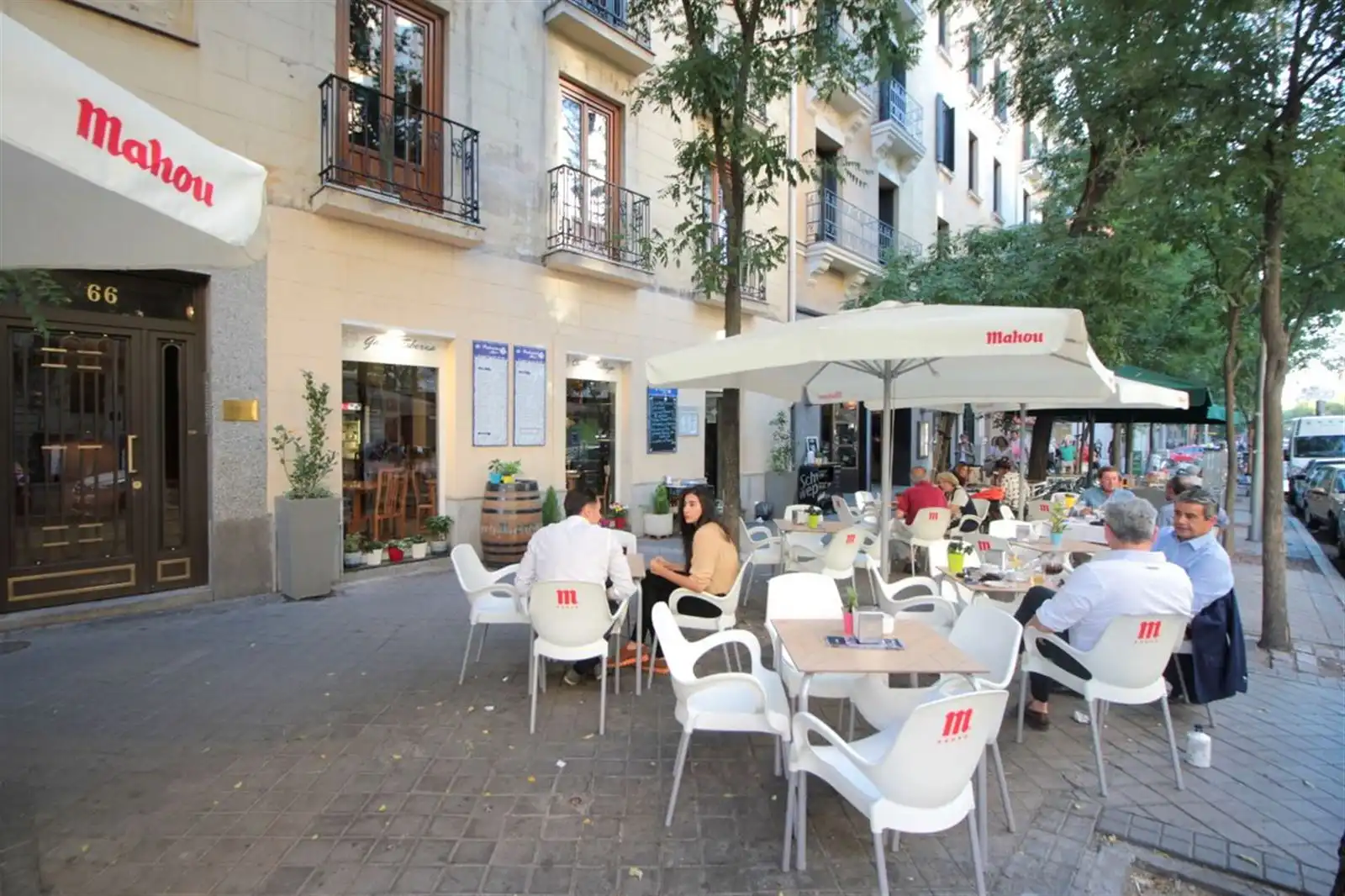 Terrace of Study for rent in Madrid  with Air Conditioner, Heating and Furnished