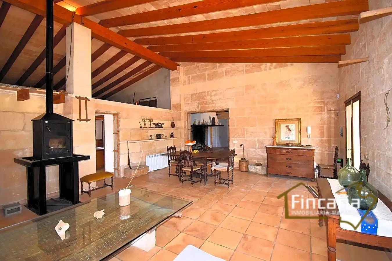 Dining room of Country homes for sale in Manacor  with Air Conditioner, Heating and Private garden