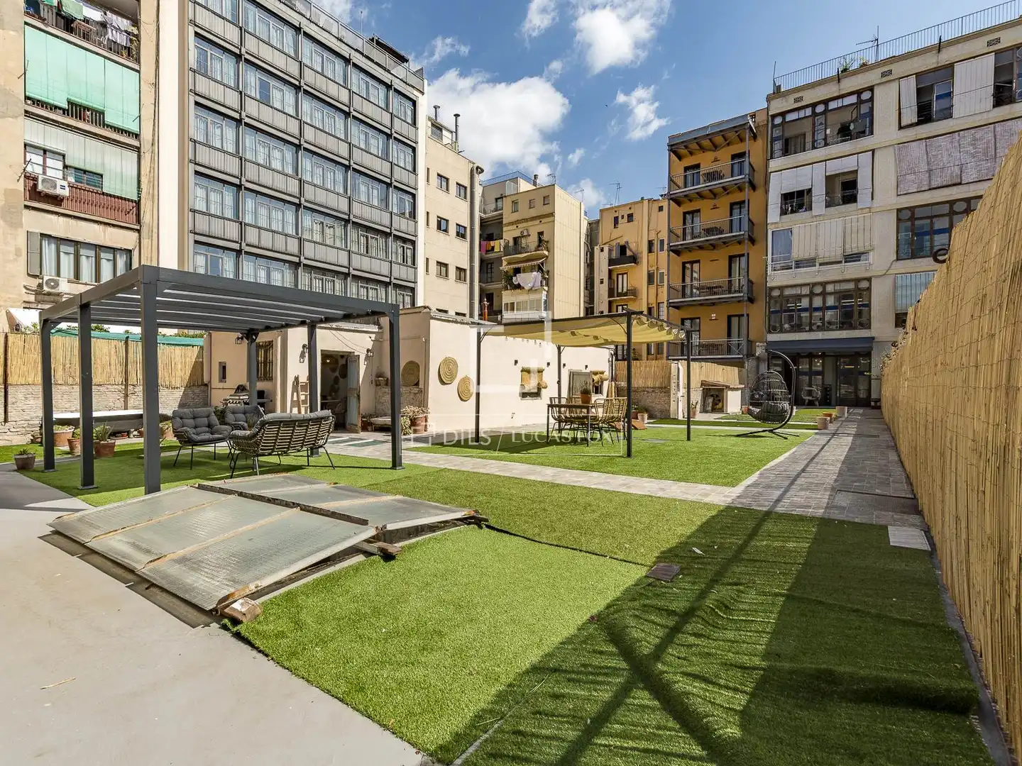 Terrace of Flat for sale in Barcelona  with Air Conditioner, Private garden and Terrace