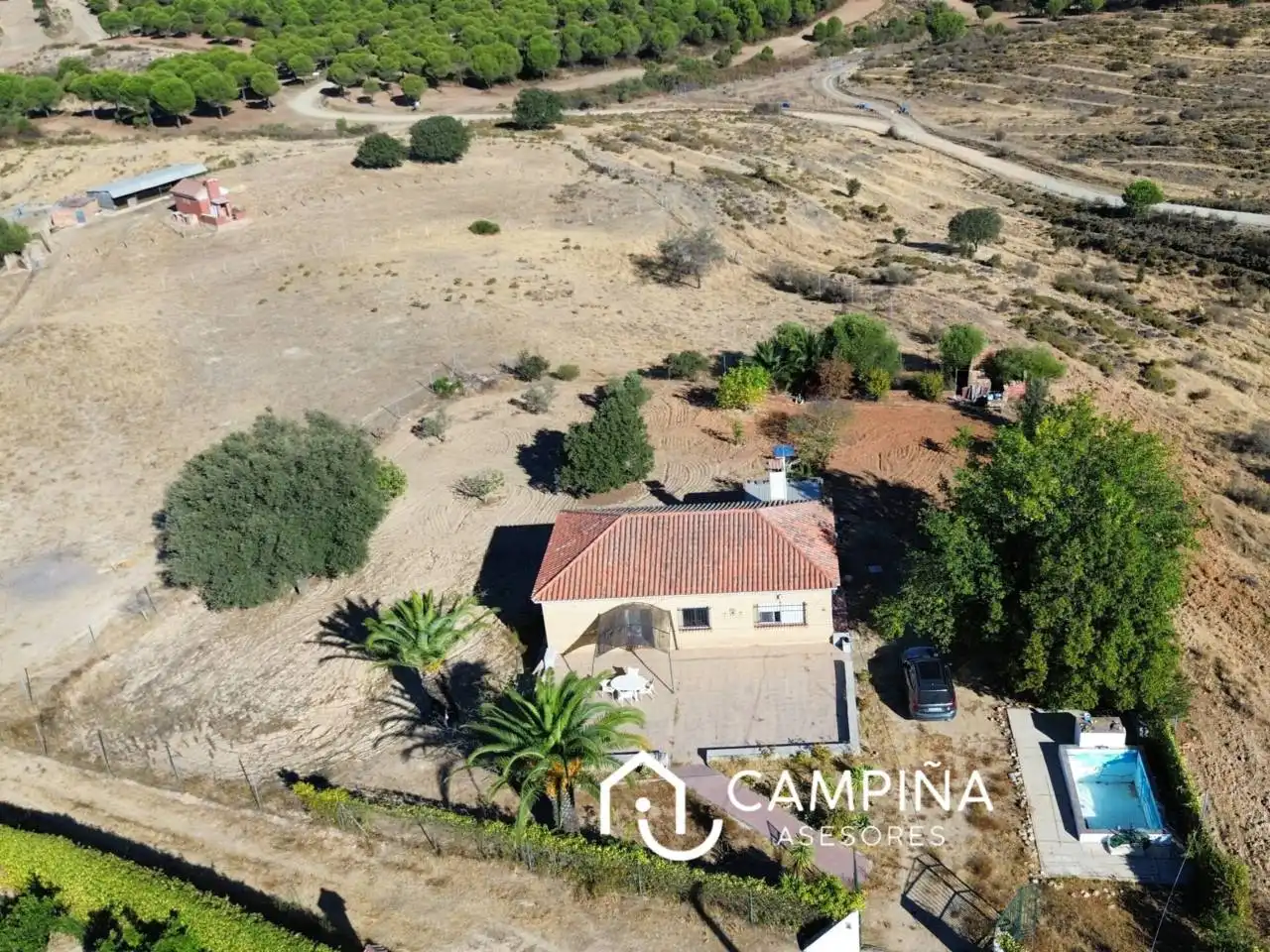 Casa rustica con piscina in vendita a Beas