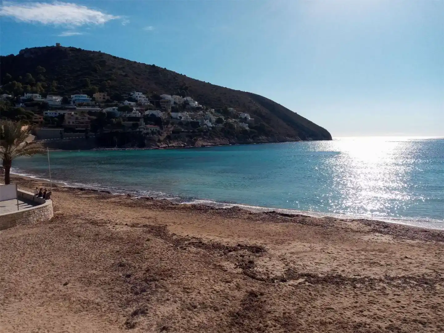 Vista exterior de Casa o xalet en venda en Moraira amb Piscina i Balcó