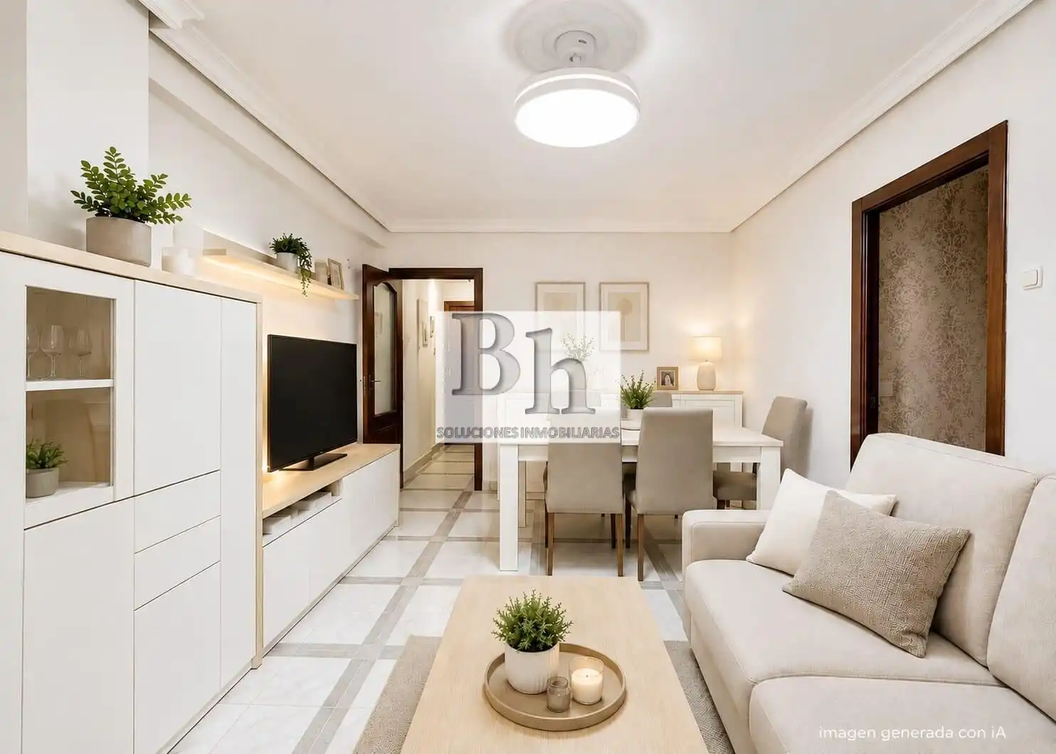 Sala de estar de Piso en venta en Málaga con Aire acondicionado