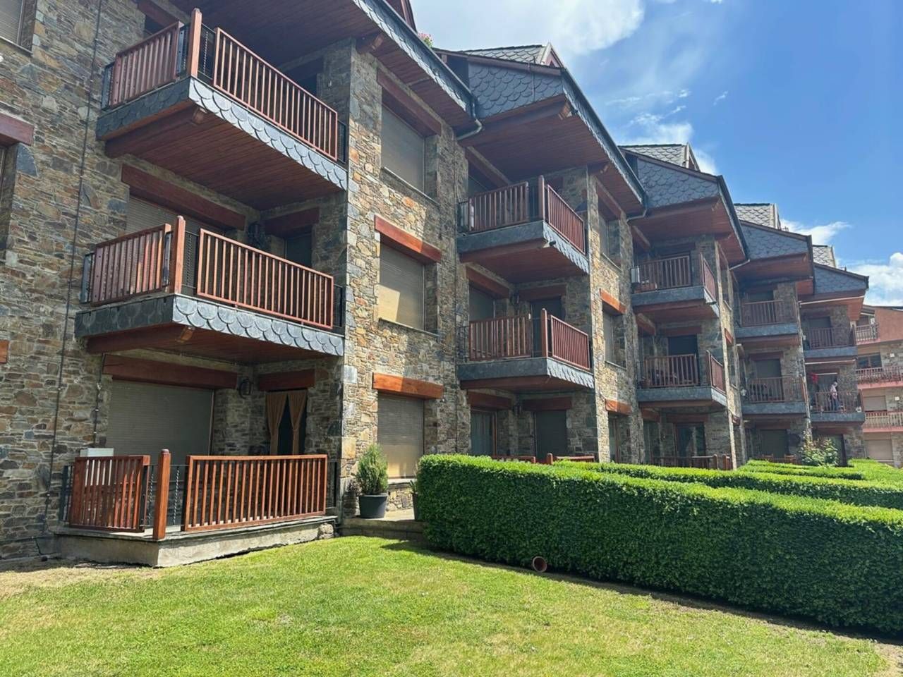 Exterior view of Apartment for sale in Llívia  with Heating, Terrace and Storage room