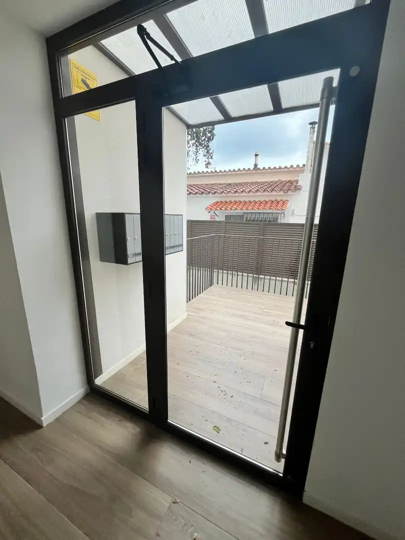 Balcony of Flat for sale in Cubelles  with Air Conditioner, Parquet flooring and Terrace