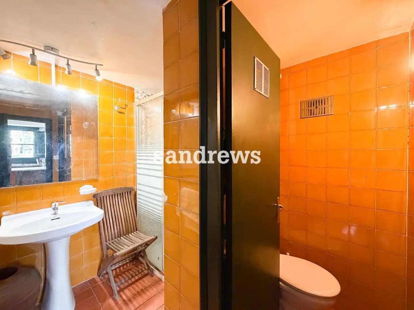 Baño de Finca rústica en venta en Rabós con Aire acondicionado, Calefacción y Piscina