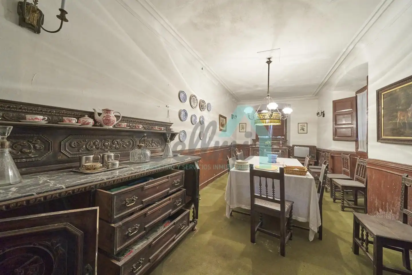 Comedor de Casa o chalet en venta en Oviedo  con Jardín privado, Parquet y Terraza