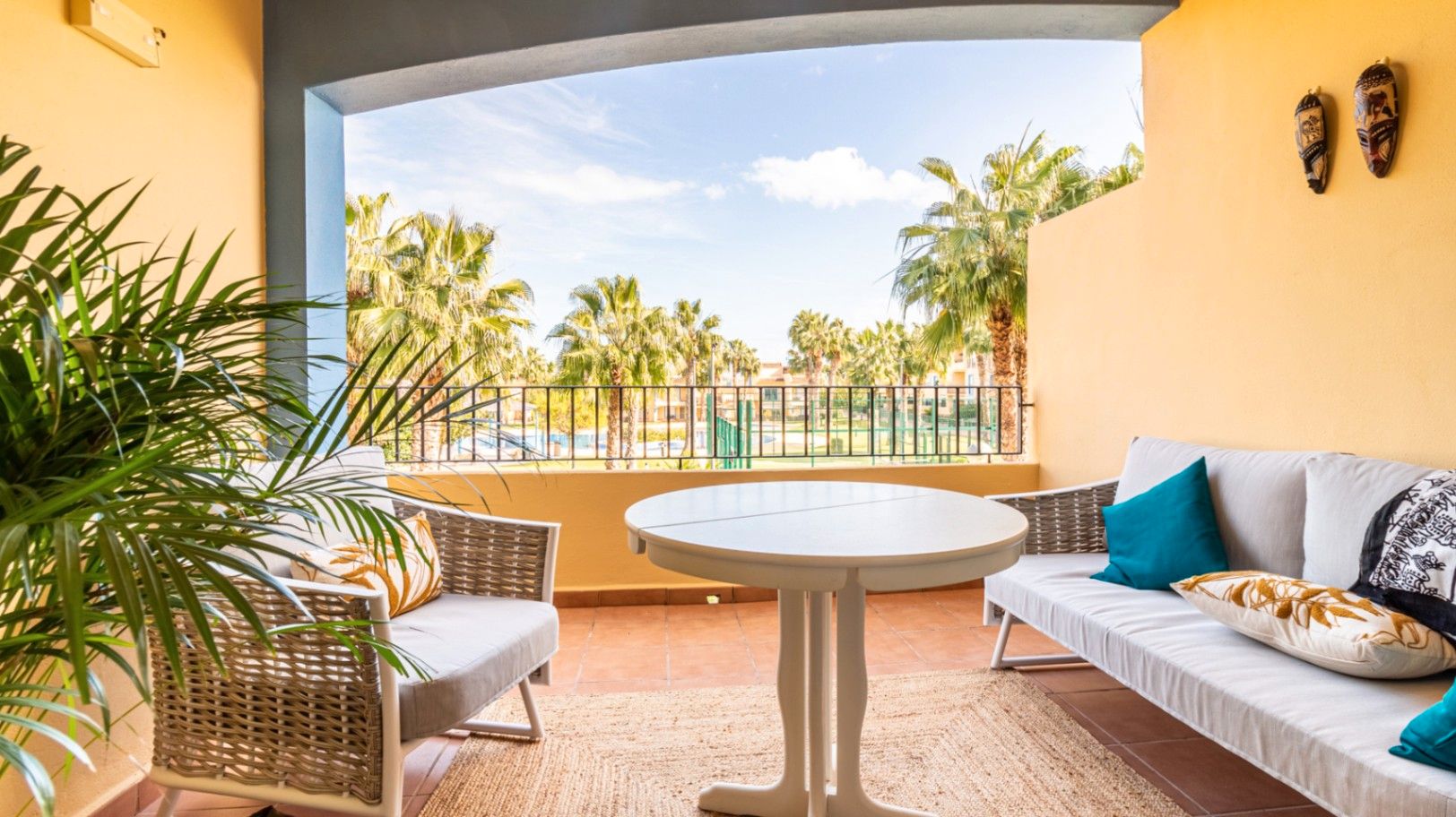 Terrace of Apartment for sale in El Verger  with Air Conditioner, Heating and Private garden