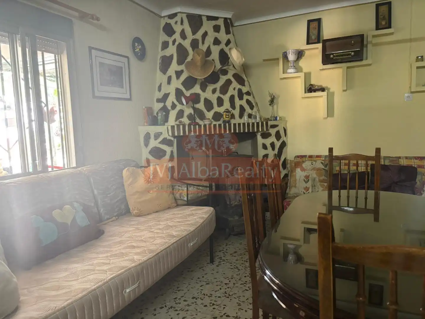 Wohnzimmer von Country house zum Verkauf in Albacete mit Schwimmbad