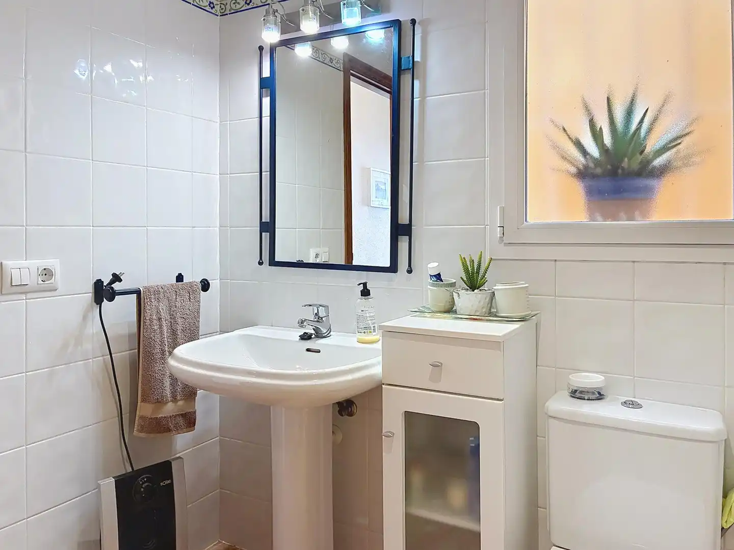 Baño de Apartamento en venta en Benitachell / El Poble Nou de Benitatxell con Aire acondicionado, Calefacción y Terraza