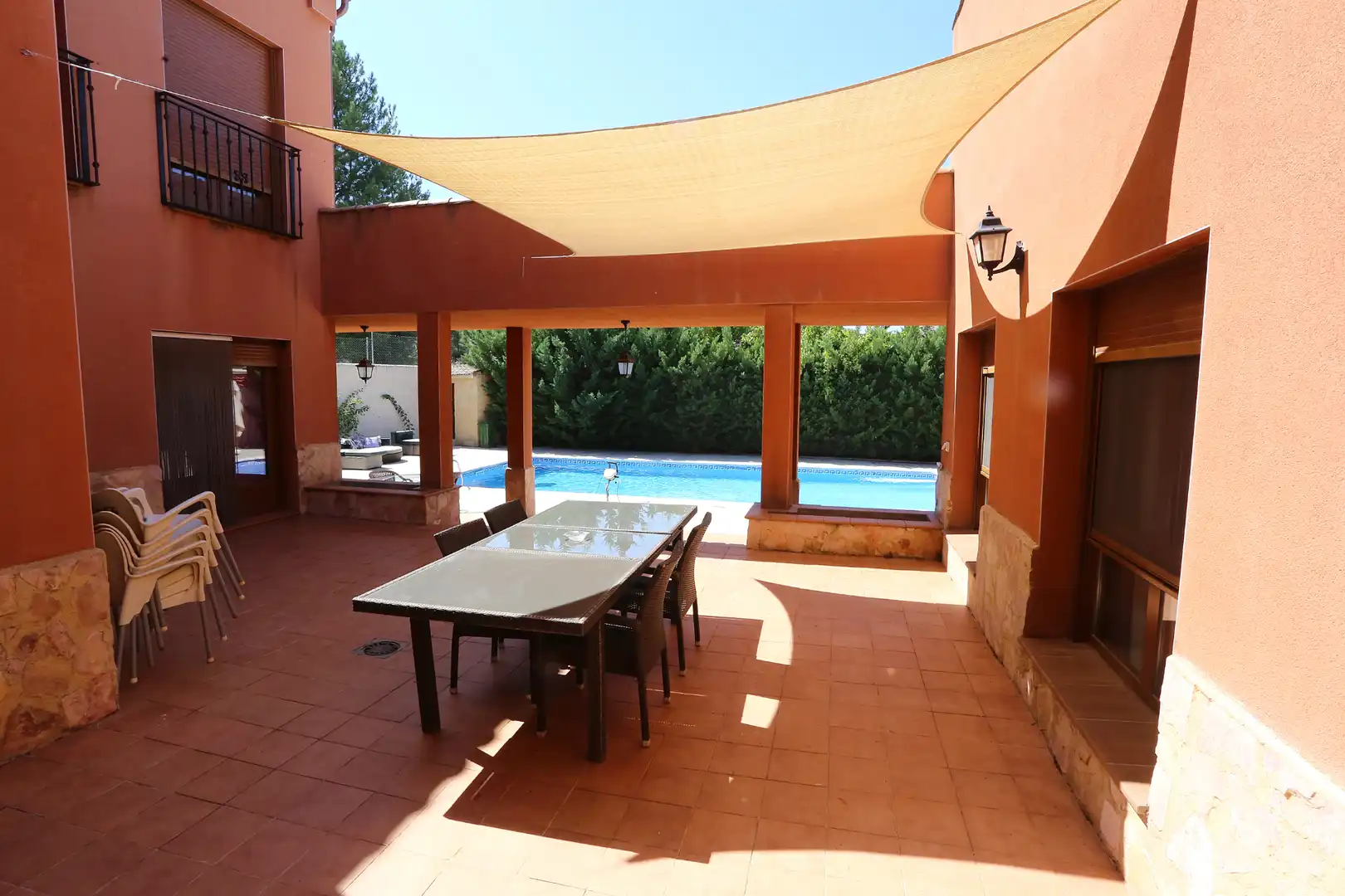 Terraza de Casa o chalet en venta en Arcas del Villar con Aire acondicionado, Jardín privado y Terraza