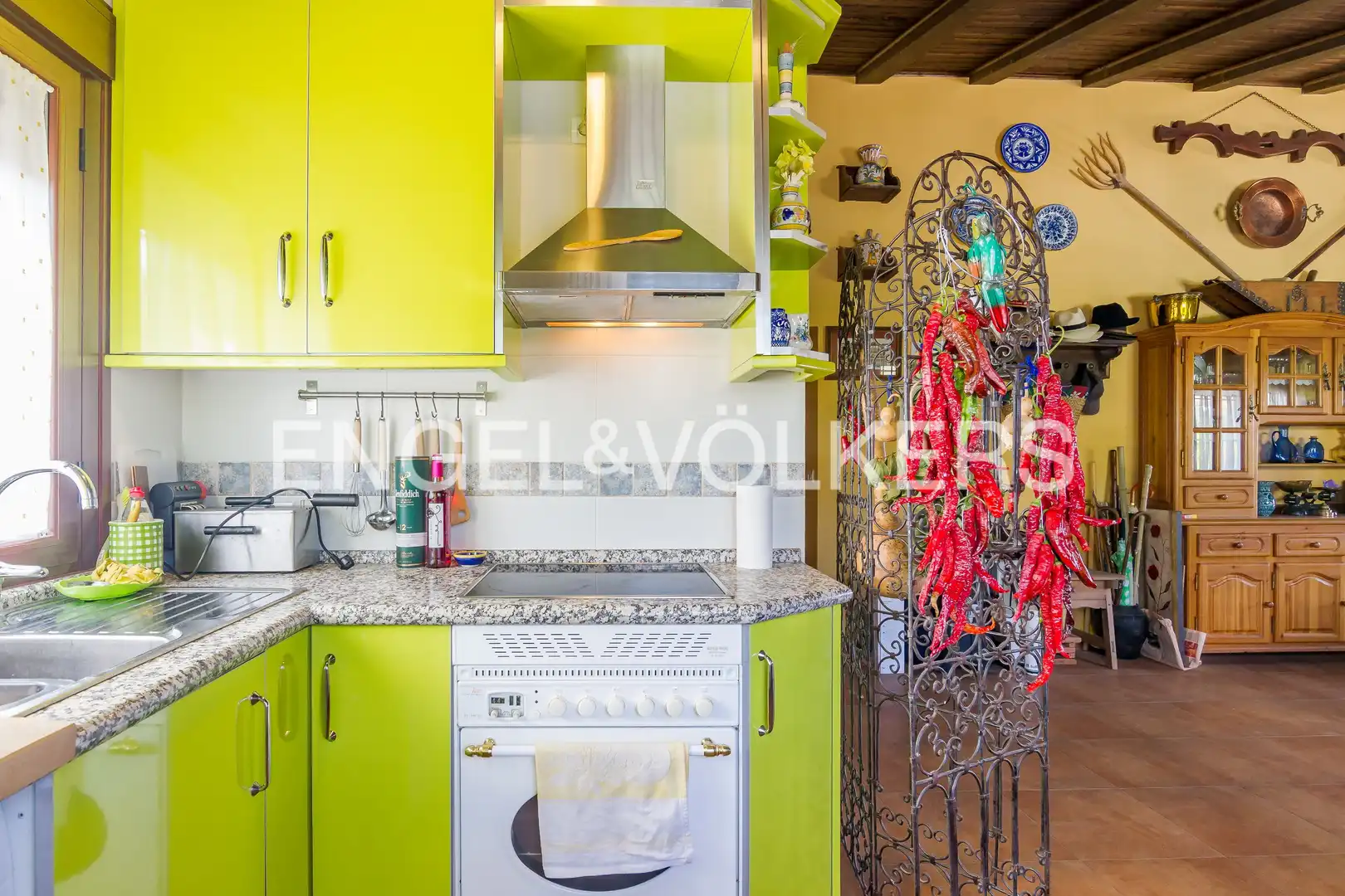Cocina de Casa o chalet en venta en Berzocana con Calefacción, Jardín privado y Terraza