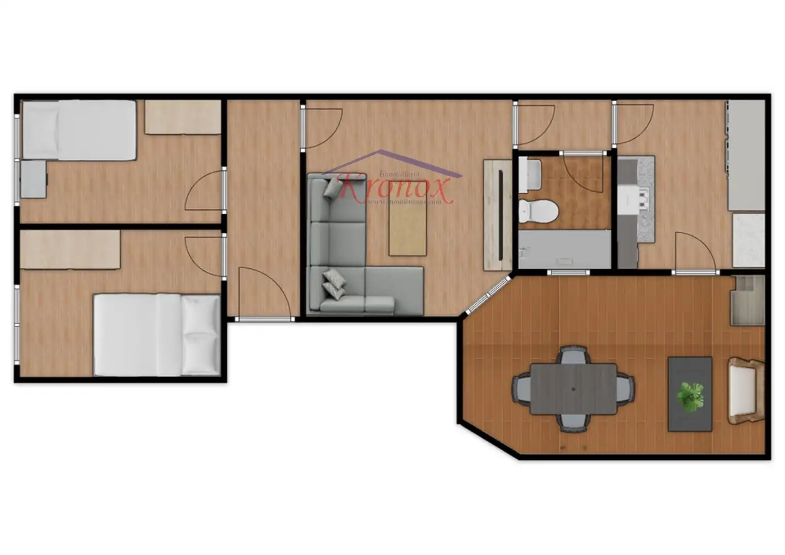 Piso en venta en Madrid con Aire acondicionado, Calefacción y Amueblado