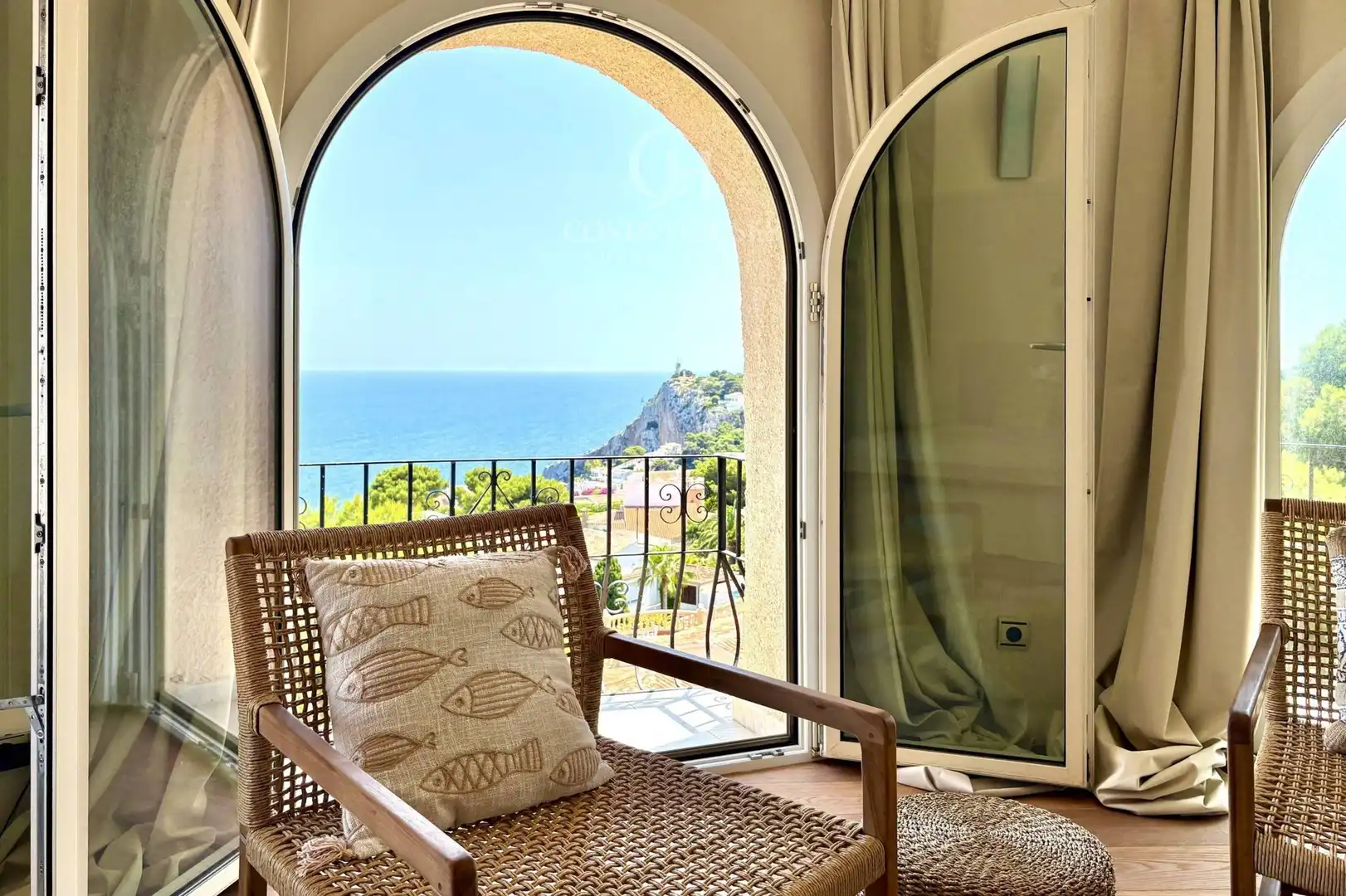 Terraza de Casa o chalet en venta en Jávea / Xàbia con Aire acondicionado, Calefacción y Jardín privado