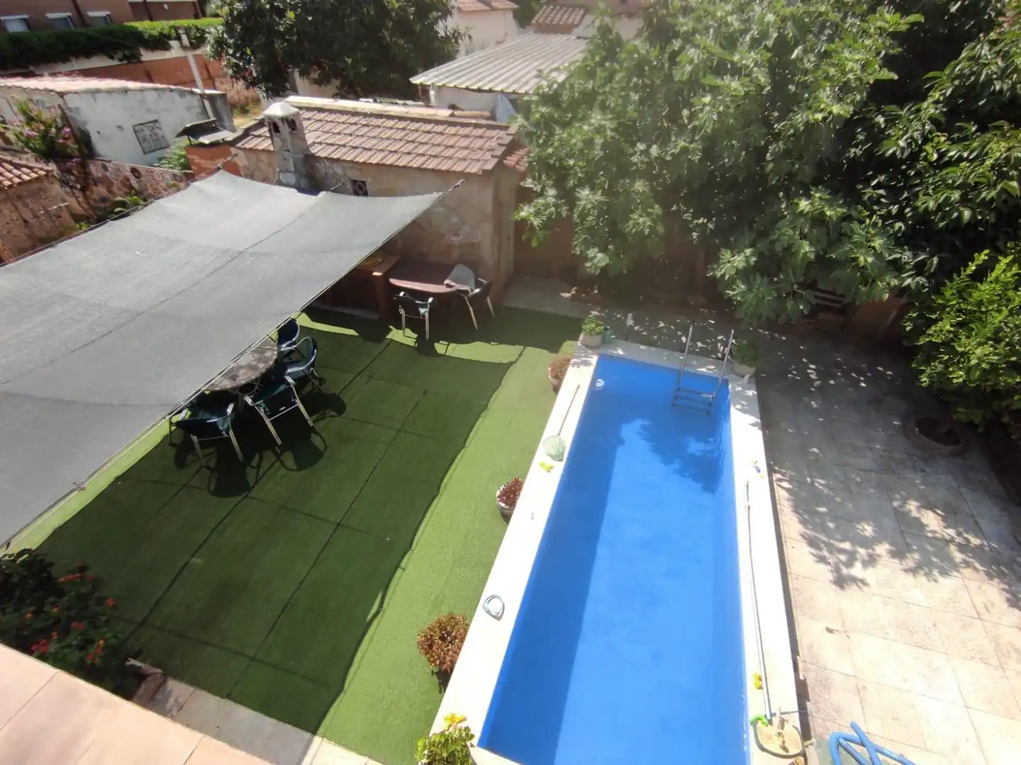 Piscina de Casa o xalet en venda en Montcada i Reixac amb Calefacció, Terrassa i Piscina