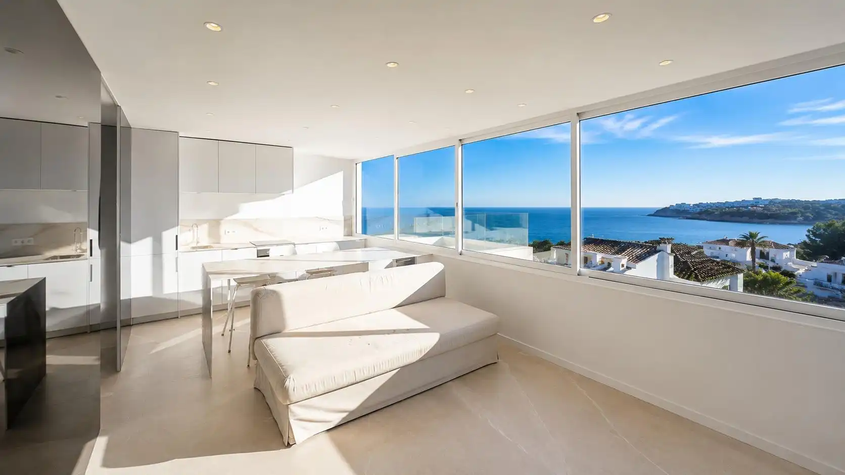 Wohnzimmer von Loft zum Verkauf in  Palma de Mallorca mit Klimaanlage