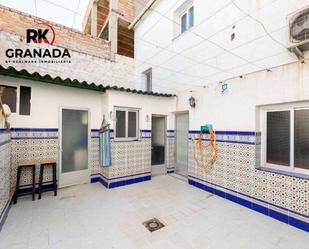 Exterior view of Single-family semi-detached for sale in Armilla  with Air Conditioner and Terrace