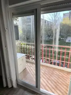 Balcony of Flat for sale in Zaragoza  with Air Conditioner, Heating and Terrace