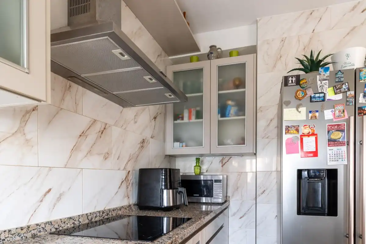 Cocina de Casa adosada en venta en Niebla con Aire acondicionado, Calefacción y Terraza