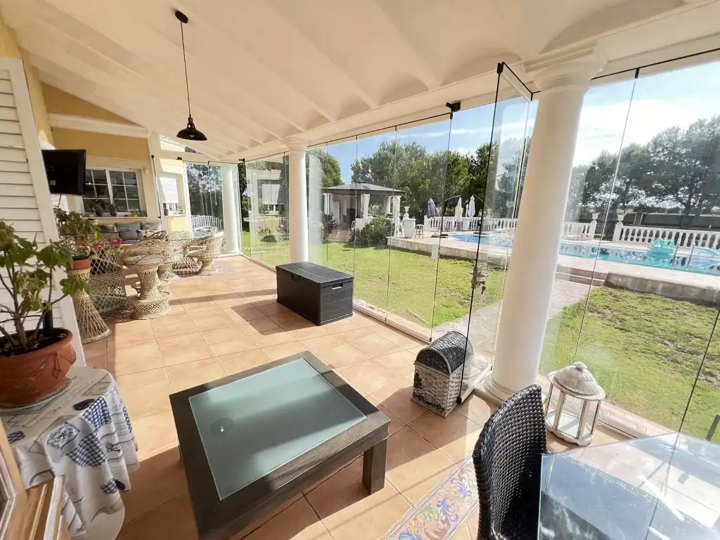 Terraza de Casa o chalet en venta en Cullera con Aire acondicionado, Terraza y Piscina